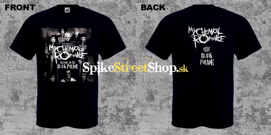 MY CHEMICAL ROMANCE - Welcome To The Black Parade - čierne pánske tričko