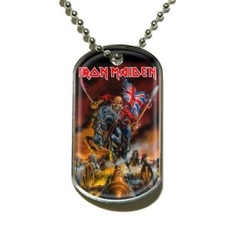 IRON MAIDEN - MAIDEN ENGLAND - psia známka