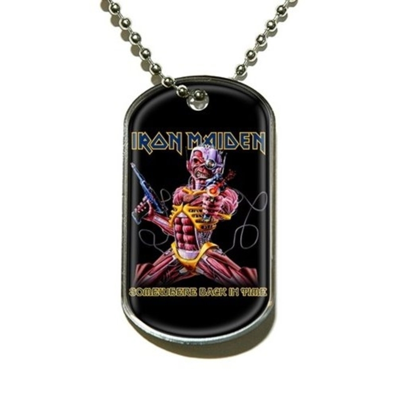 IRON MAIDEN - Somewhere Back In Time - psia známka
