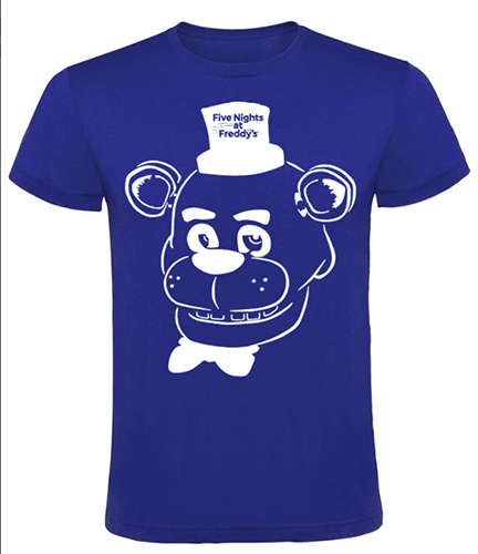 FIVE NIGHTS AT FREDDY´S - Freddy Fazbear´s Pizza - modré detské tričko