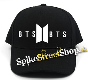 BTS - BANGTAN BOYS - Logo - čierna šiltovka (-30%=AKCIA)