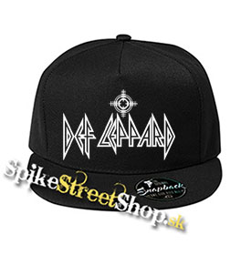 DEF LEPPARD - Logo 2 - čierna šiltovka model "Snapback"