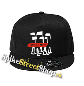DEPECHE MODE - Spirit Cover - čierna šiltovka model "Snapback"