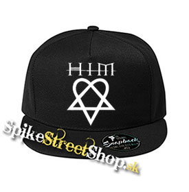 HIM - HEARTAGRAM - čierna šiltovka model "Snapback"