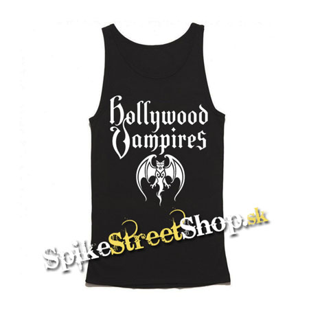 HOLLYWOOD VAMPIRES - Logo - Mens Vest Tank Top - čierne