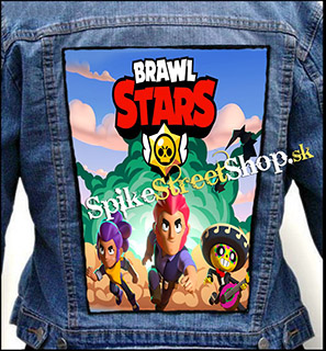 BRAWL STARS - Motive 1 - chrbtová nášivka