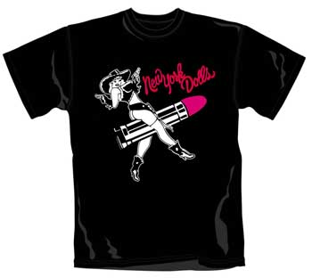 NEW YORK DOLLS - Cowgirl Rider - čierne pánske tričko