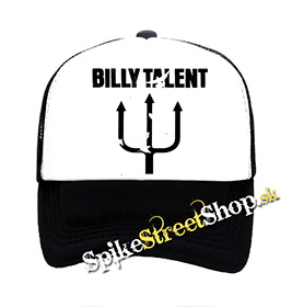 BILLY TALENT - Logo - čiernobiela sieťkovaná šiltovka model "Trucker"