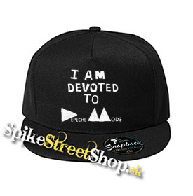 I AM DEVOTED TO DEPECHE MODE - čierna šiltovka model "Snapback"