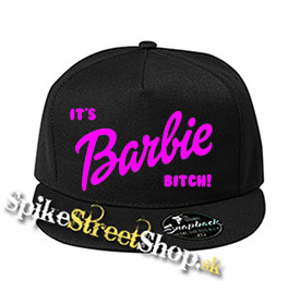 IT's BARBIE BITCH - čierna šiltovka model "Snapback"