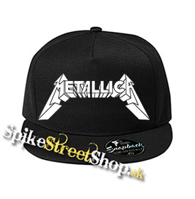 METALLICA - 3D Logo - čierna šiltovka model "Snapback"