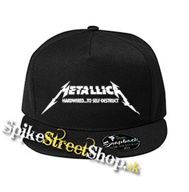 METALLICA - Hardwired To Self Destruct - čierna šiltovka model "Snapback"