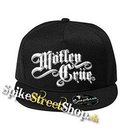 MOTLEY CRUE - Logo - čierna šiltovka model "Snapback"