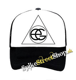 ELLIE GOULDING - Logo - čiernobiela sieťkovaná šiltovka model "Trucker"