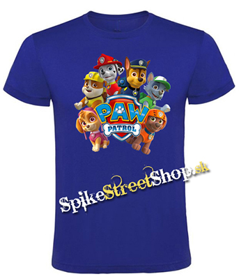 LABKOVÁ PATROLA - PAW PATROL - Motive 2 - modré detské tričko