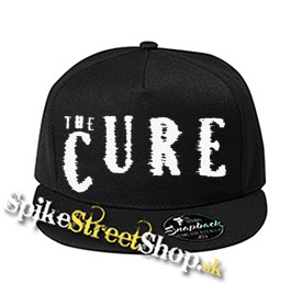 THE CURE - Logo - čierna šiltovka model "Snapback"