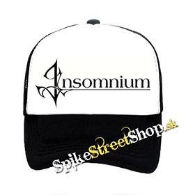 INSOMNIUM - Logo - čiernobiela sieťkovaná šiltovka model "Trucker"