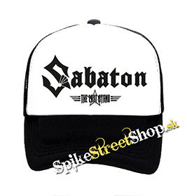 SABATON - The Last Stand - čiernobiela sieťkovaná šiltovka model "Trucker"