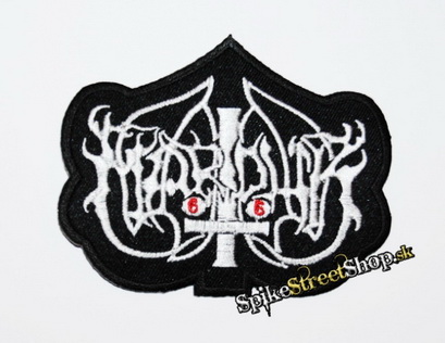 MARDUK - cross logo - nažehlovacia nášivka