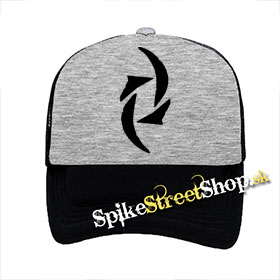 HALESTORM - Symbol - šedočierna sieťkovaná šiltovka model "Trucker"