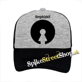 LIMP BIZKIT - Soft Cookies Team - šedočierna sieťkovaná šiltovka model "Trucker"