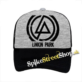 LINKIN PARK - Concentric - šedočierna sieťkovaná šiltovka model "Trucker"