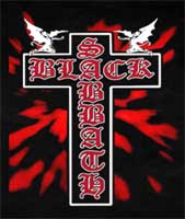 BLACK SABBATH - Cross - chrbtová nášivka