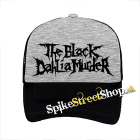 THE BLACK DAHLIA MURDER - Logo - šedočierna sieťkovaná šiltovka model "Trucker"