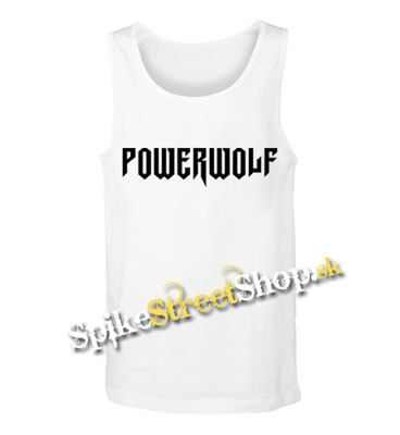 POWERWOLF - Logo - Mens Vest Tank Top - biele