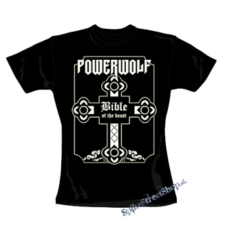 POWERWOLF - Bible Of The Beast - čierne dámske tričko