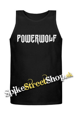 POWERWOLF - Logo - Mens Vest Tank Top - čierne