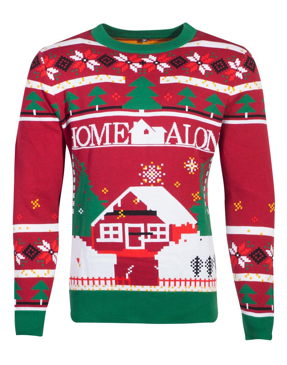 FOX - Home Alone Knitted Christmas Unisex Jumper - pánsky sveter