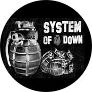 SYSTEM OF A DOWN - granát - odznak