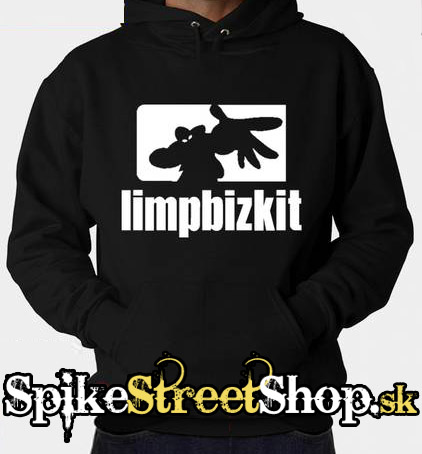 LIMP BIZKIT - Spray Logo Hoodie - čierna detská mikina