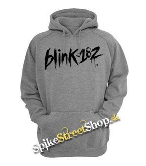 BLINK 182 - Logo - sivá detská mikina