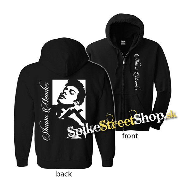 SHAWN MENDES - Logo & Portrait - mikina na zips