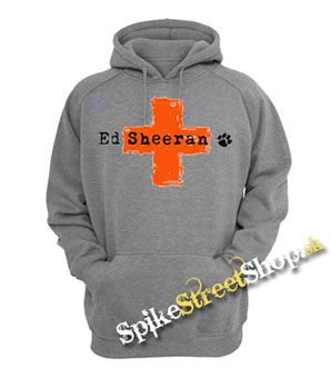 ED SHEERAN - + - sivá detská mikina