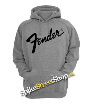 FENDER - Logo  - sivá detská mikina