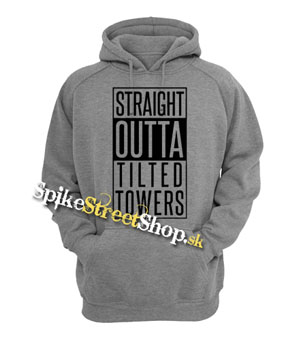 FORTNITE - Straight Outta Tilted Towers - sivá detská mikina