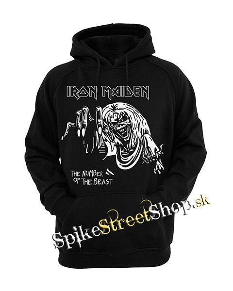 IRON MAIDEN - Number Of The Beast - čierna pánska mikina