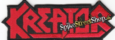 KREATOR - Red Logo - nažehlovacia nášivka