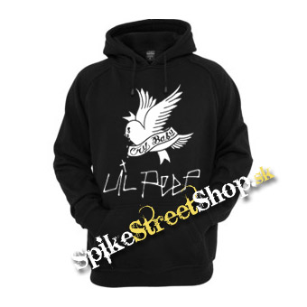 LIL PEEP - Logo Cry Baby - čierna pánska mikina