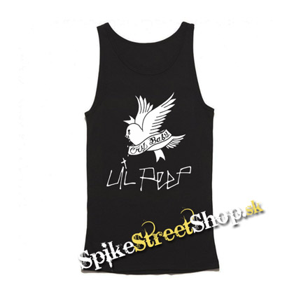 LIL PEEP - Logo Cry Baby - Mens Vest Tank Top - čierne