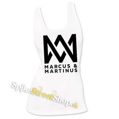 MARCUS & MARTINUS - Logo - Ladies Vest Top - biele
