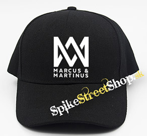 MARCUS & MARTINUS - Logo - čierna šiltovka (-30%=AKCIA)