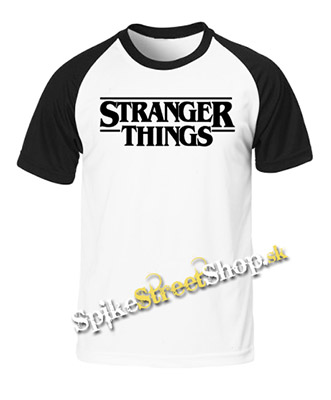 STRANGER THINGS - Logo - dvojfarebné pánske tričko