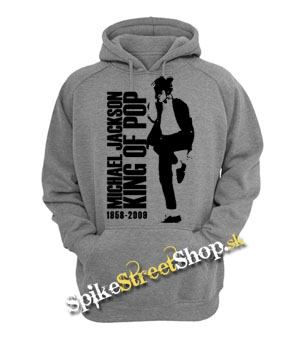 MICHAEL JACKSON - Kings Of POP - sivá detská mikina