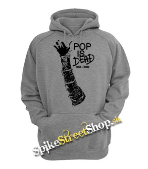 MICHAEL JACKSON - Pop Is Dead - sivá detská mikina