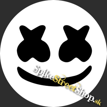 MARSHMELLO - Smile Black - odznak