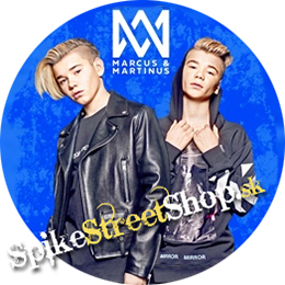 MARCUS & MARTINUS - Logo Blue Portrait - odznak